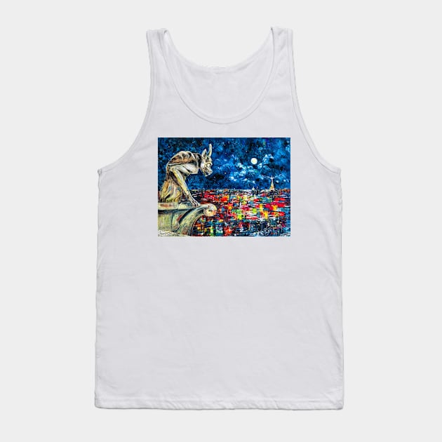 Night Watcher Tank Top by NataliaShchip